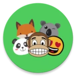 Logo of Monkey Whatsapp Stickers android Application 